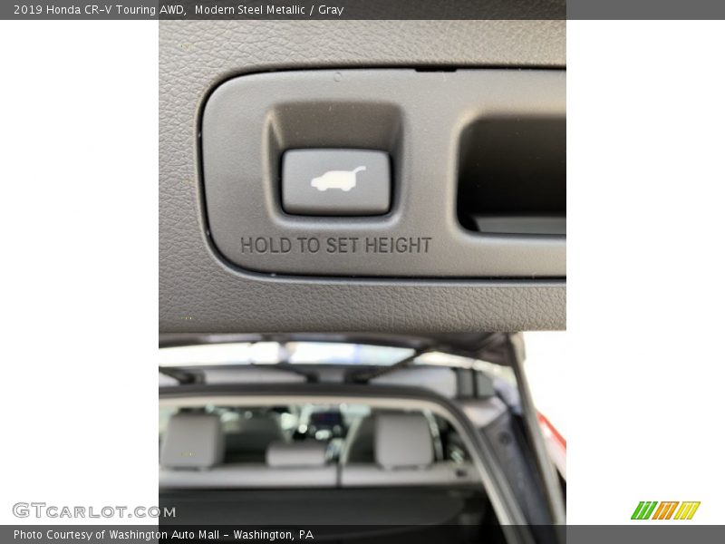 Modern Steel Metallic / Gray 2019 Honda CR-V Touring AWD