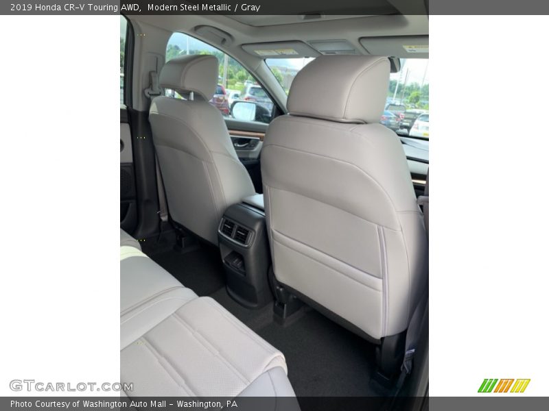 Modern Steel Metallic / Gray 2019 Honda CR-V Touring AWD
