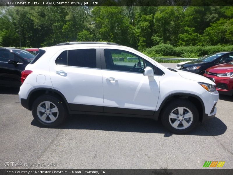 Summit White / Jet Black 2019 Chevrolet Trax LT AWD