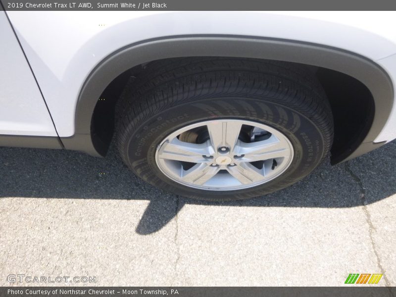 Summit White / Jet Black 2019 Chevrolet Trax LT AWD