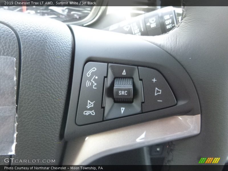 Summit White / Jet Black 2019 Chevrolet Trax LT AWD