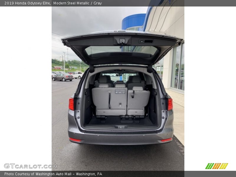 Modern Steel Metallic / Gray 2019 Honda Odyssey Elite