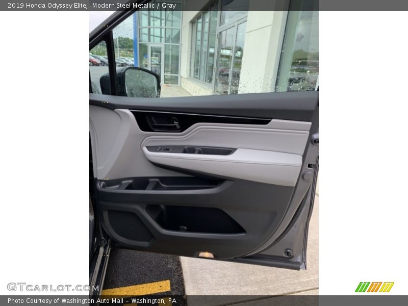 Modern Steel Metallic / Gray 2019 Honda Odyssey Elite