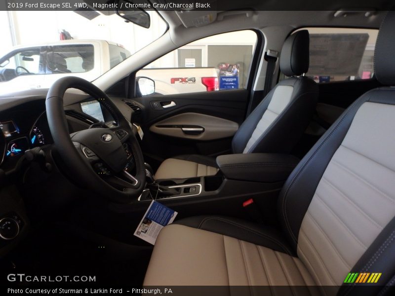 Magnetic / Chromite Gray/Charcoal Black 2019 Ford Escape SEL 4WD