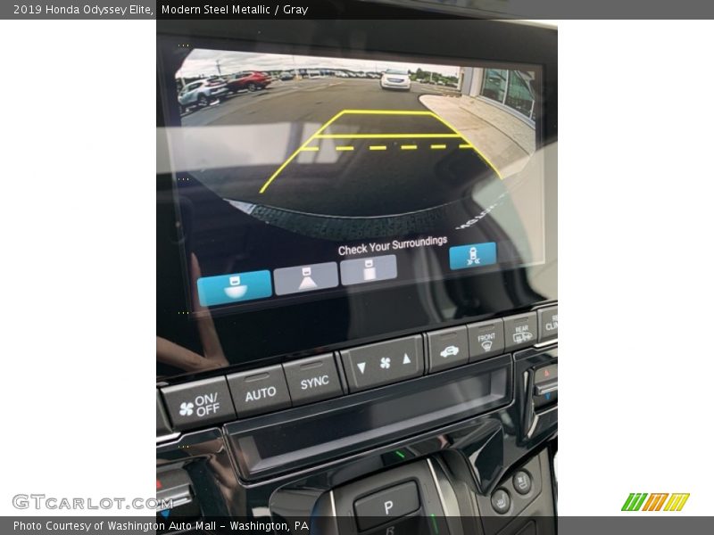 Modern Steel Metallic / Gray 2019 Honda Odyssey Elite