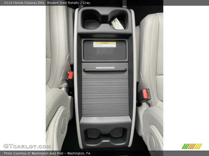 Modern Steel Metallic / Gray 2019 Honda Odyssey Elite
