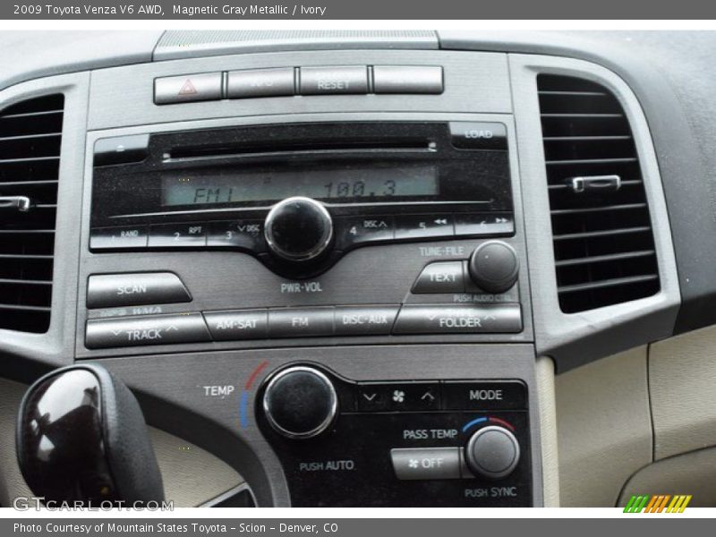 Magnetic Gray Metallic / Ivory 2009 Toyota Venza V6 AWD