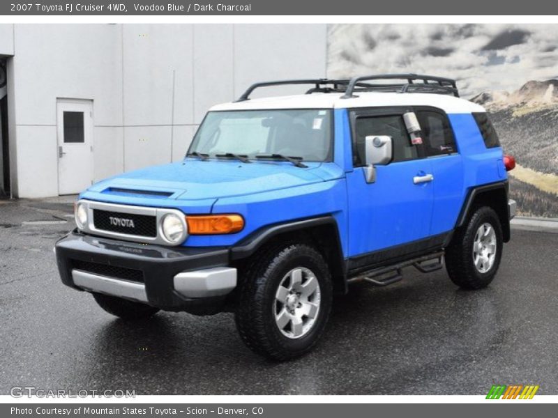 Voodoo Blue / Dark Charcoal 2007 Toyota FJ Cruiser 4WD