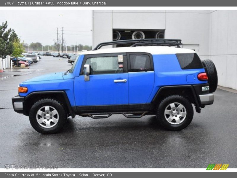 Voodoo Blue / Dark Charcoal 2007 Toyota FJ Cruiser 4WD