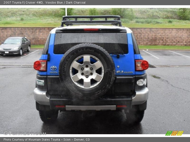Voodoo Blue / Dark Charcoal 2007 Toyota FJ Cruiser 4WD