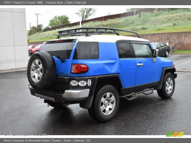 Voodoo Blue / Dark Charcoal 2007 Toyota FJ Cruiser 4WD