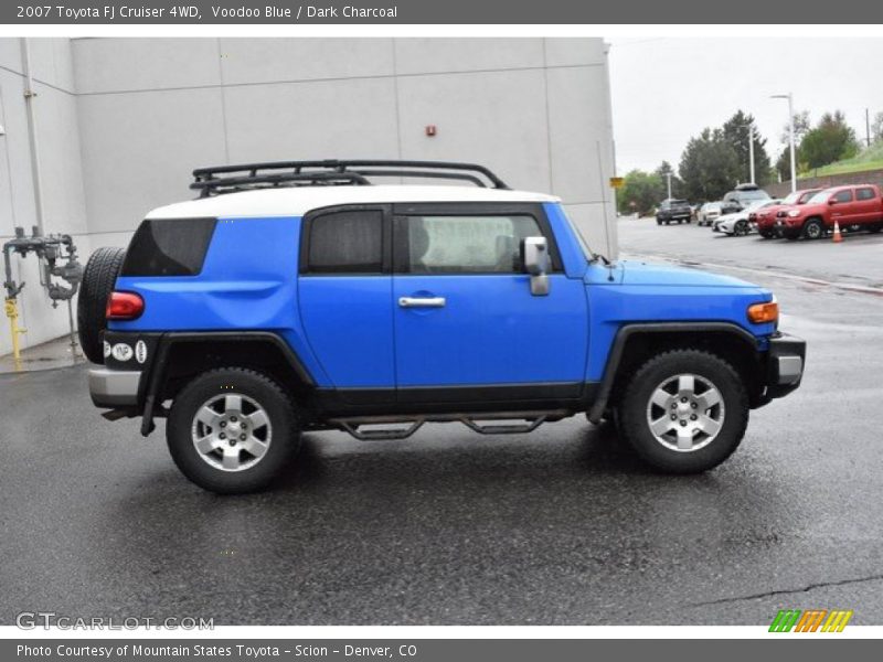 Voodoo Blue / Dark Charcoal 2007 Toyota FJ Cruiser 4WD