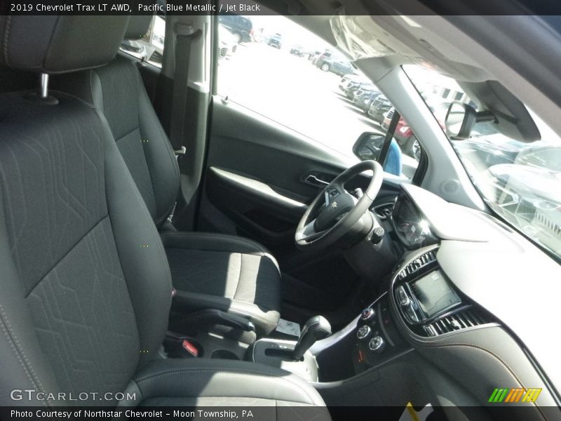 Pacific Blue Metallic / Jet Black 2019 Chevrolet Trax LT AWD