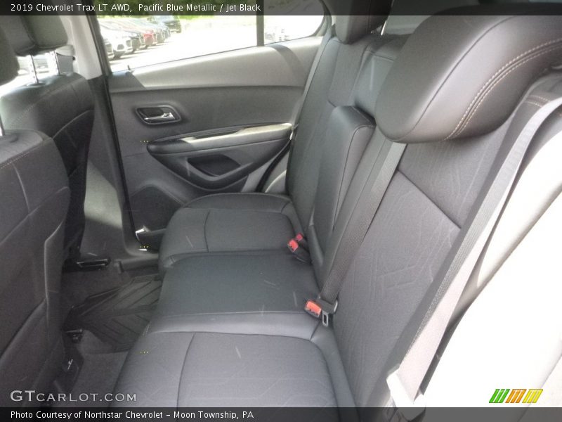 Pacific Blue Metallic / Jet Black 2019 Chevrolet Trax LT AWD