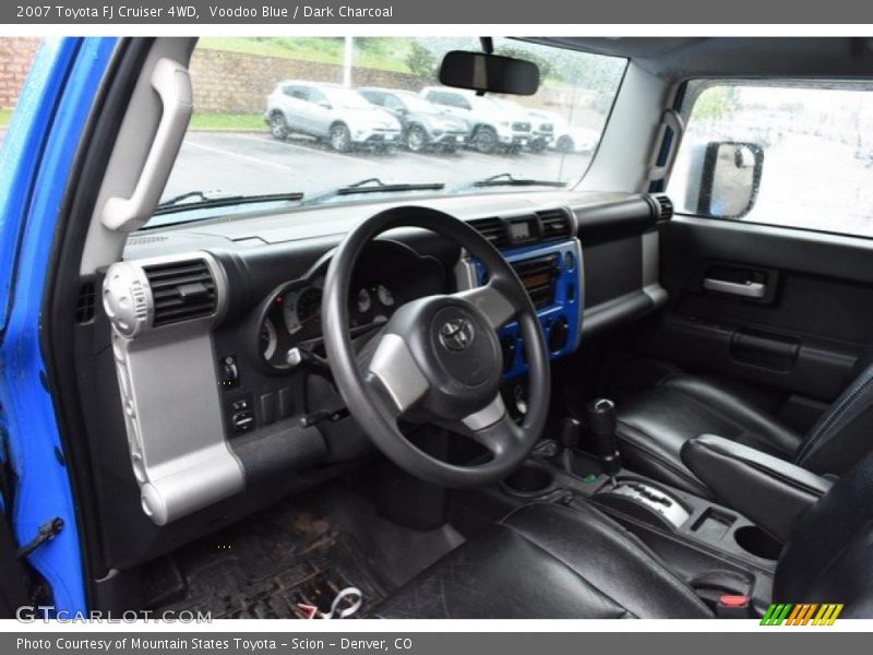 Voodoo Blue / Dark Charcoal 2007 Toyota FJ Cruiser 4WD