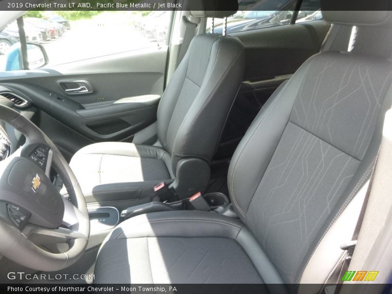 Pacific Blue Metallic / Jet Black 2019 Chevrolet Trax LT AWD