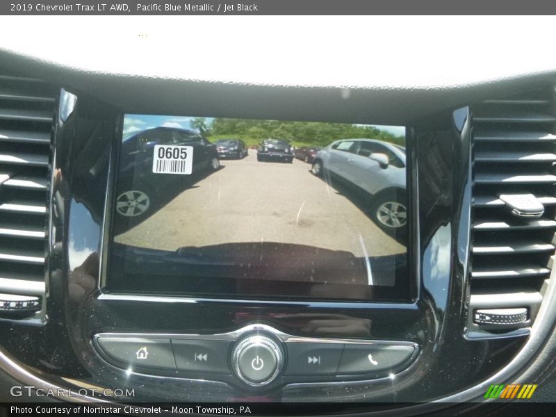 Pacific Blue Metallic / Jet Black 2019 Chevrolet Trax LT AWD