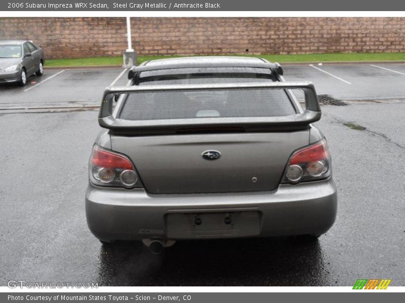 Steel Gray Metallic / Anthracite Black 2006 Subaru Impreza WRX Sedan