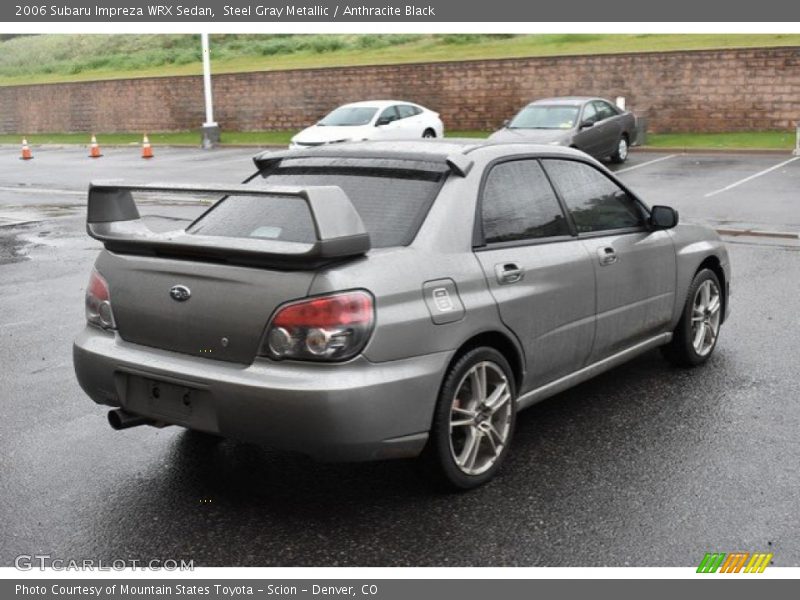 Steel Gray Metallic / Anthracite Black 2006 Subaru Impreza WRX Sedan
