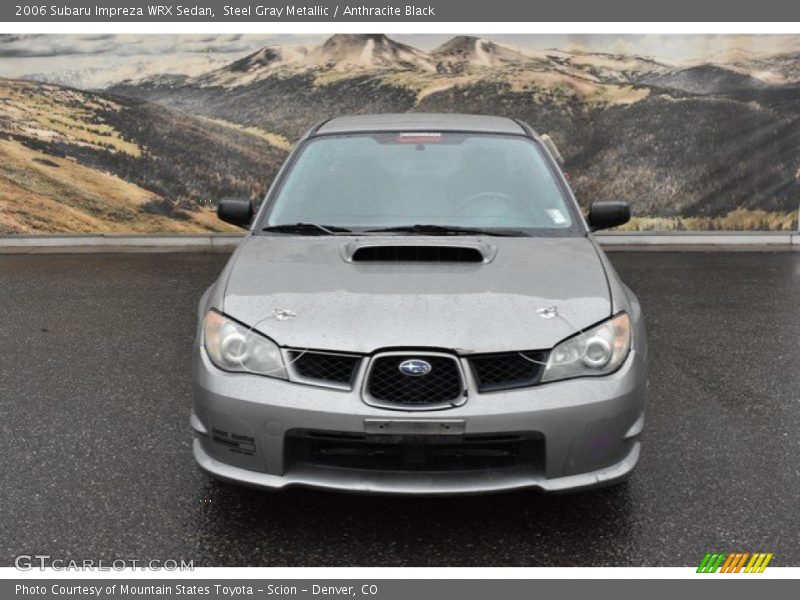 Steel Gray Metallic / Anthracite Black 2006 Subaru Impreza WRX Sedan