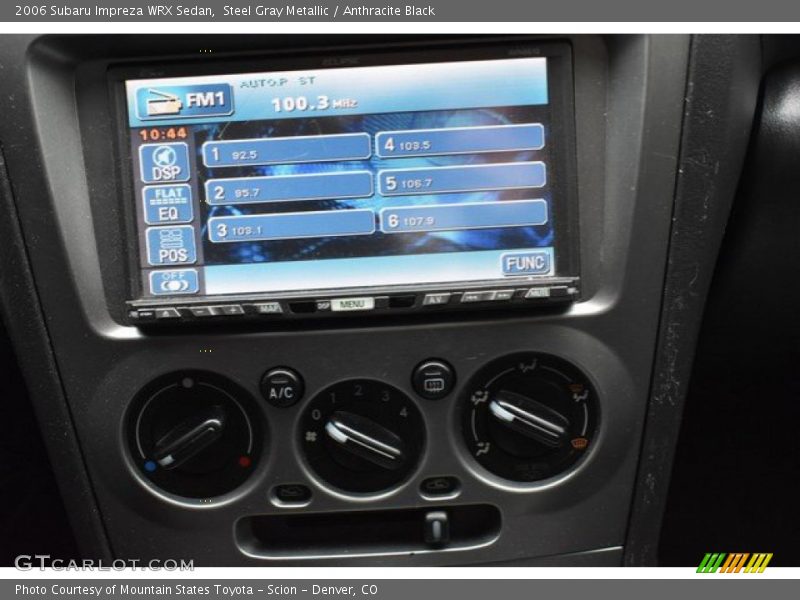 Steel Gray Metallic / Anthracite Black 2006 Subaru Impreza WRX Sedan