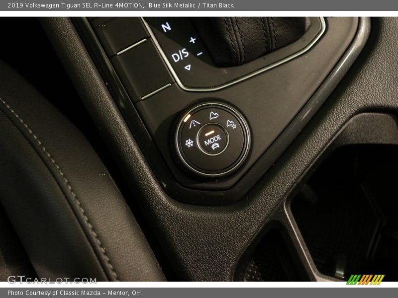 Blue Silk Metallic / Titan Black 2019 Volkswagen Tiguan SEL R-Line 4MOTION