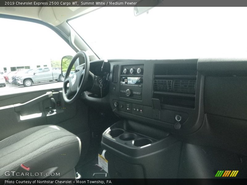 Summit White / Medium Pewter 2019 Chevrolet Express 2500 Cargo WT