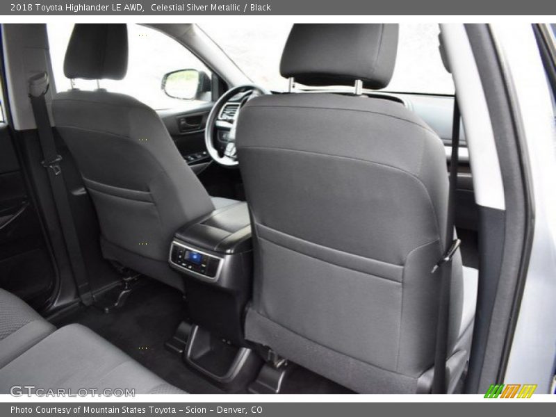 Celestial Silver Metallic / Black 2018 Toyota Highlander LE AWD
