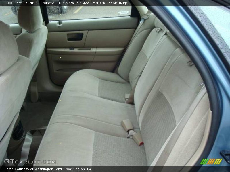 Windveil Blue Metallic / Medium/Dark Pebble Beige 2006 Ford Taurus SE