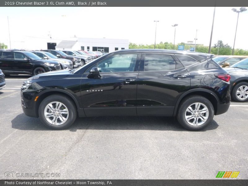 Black / Jet Black 2019 Chevrolet Blazer 3.6L Cloth AWD