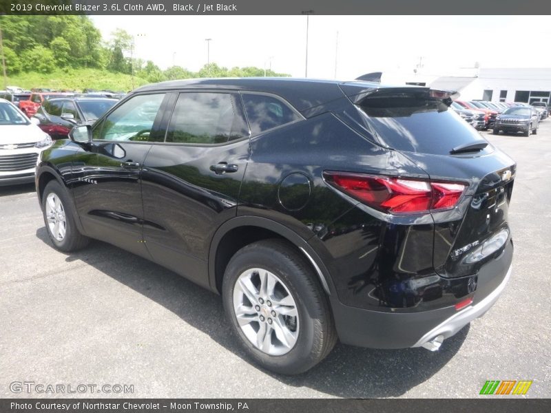 Black / Jet Black 2019 Chevrolet Blazer 3.6L Cloth AWD