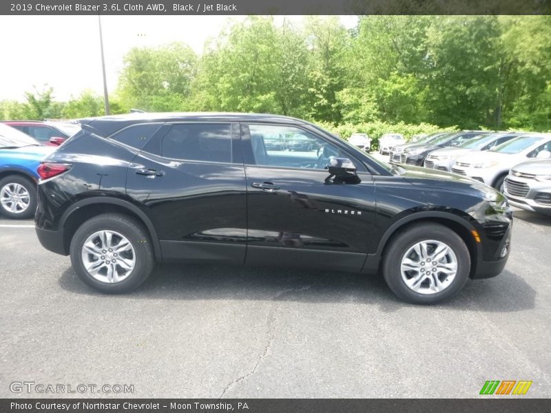 Black / Jet Black 2019 Chevrolet Blazer 3.6L Cloth AWD