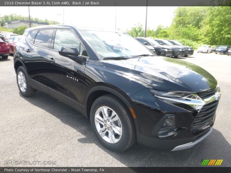 Black / Jet Black 2019 Chevrolet Blazer 3.6L Cloth AWD