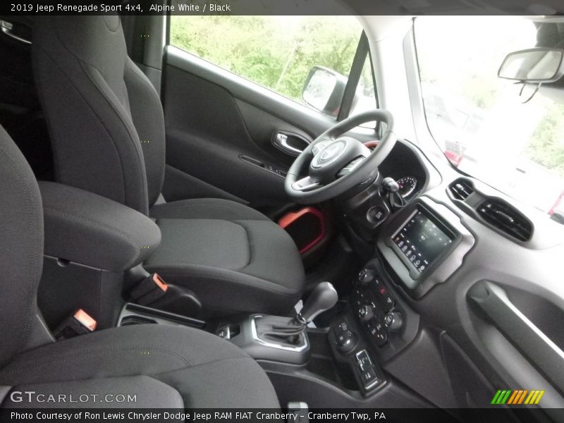 Alpine White / Black 2019 Jeep Renegade Sport 4x4