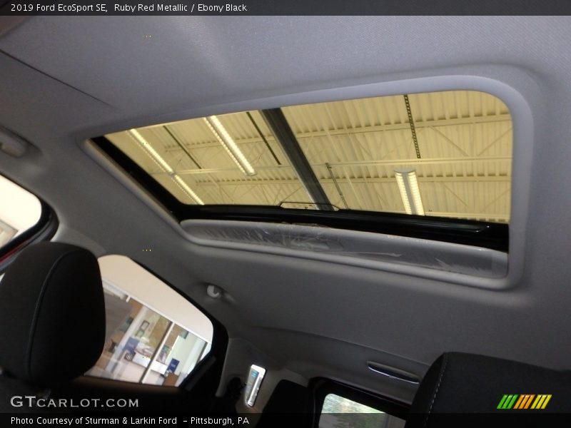 Ruby Red Metallic / Ebony Black 2019 Ford EcoSport SE