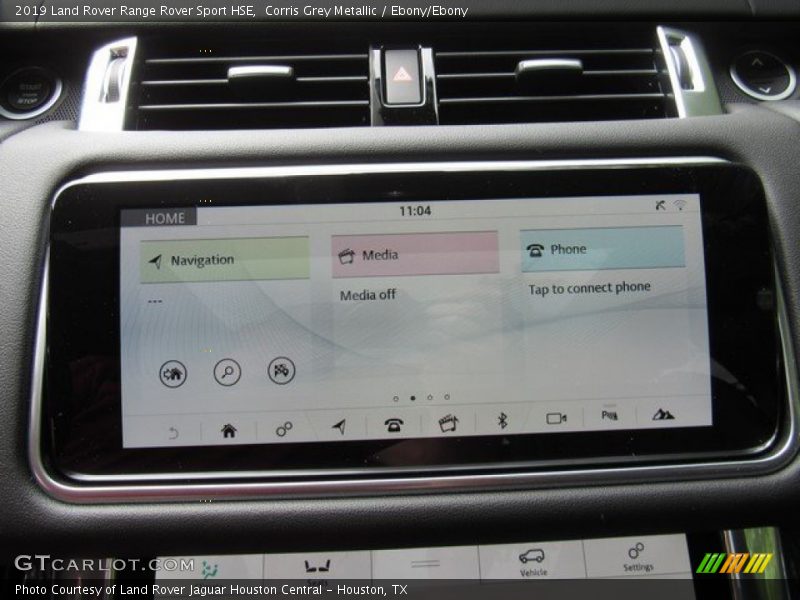 Corris Grey Metallic / Ebony/Ebony 2019 Land Rover Range Rover Sport HSE