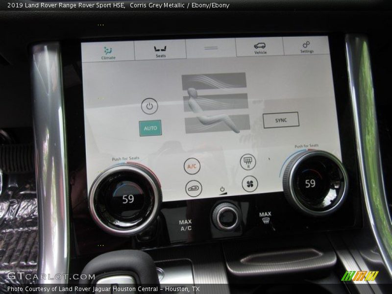 Corris Grey Metallic / Ebony/Ebony 2019 Land Rover Range Rover Sport HSE