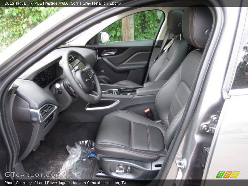 Corris Grey Metallic / Ebony 2019 Jaguar F-PACE Prestige AWD