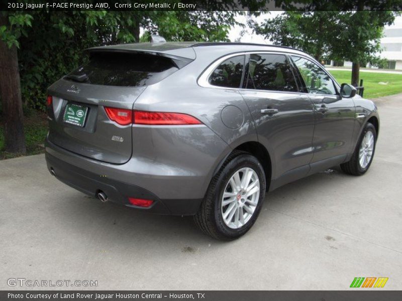 Corris Grey Metallic / Ebony 2019 Jaguar F-PACE Prestige AWD