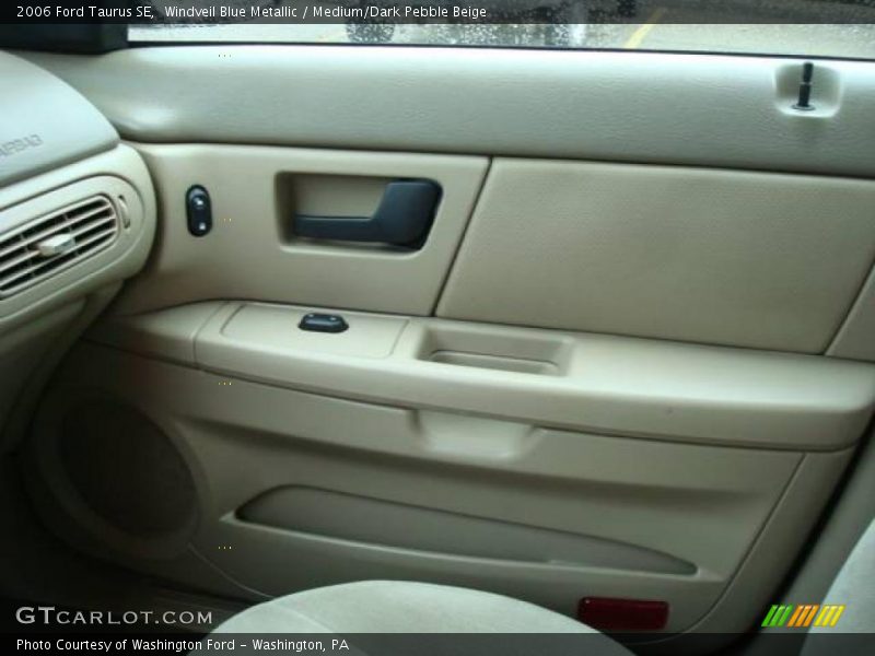 Windveil Blue Metallic / Medium/Dark Pebble Beige 2006 Ford Taurus SE