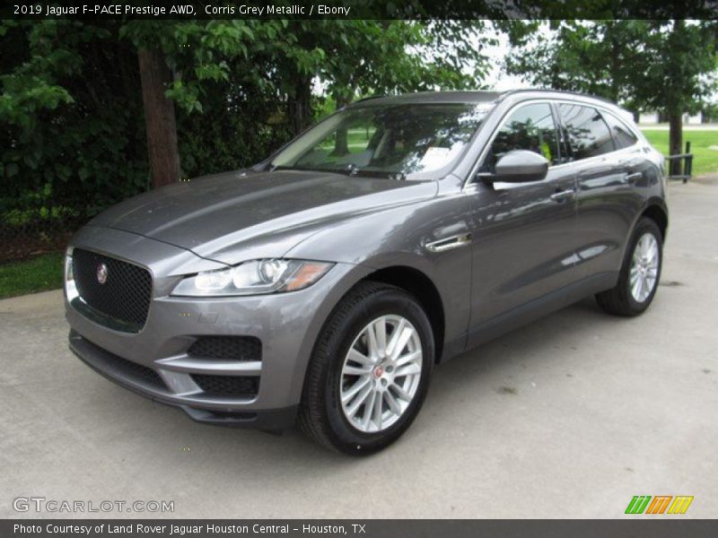 Corris Grey Metallic / Ebony 2019 Jaguar F-PACE Prestige AWD