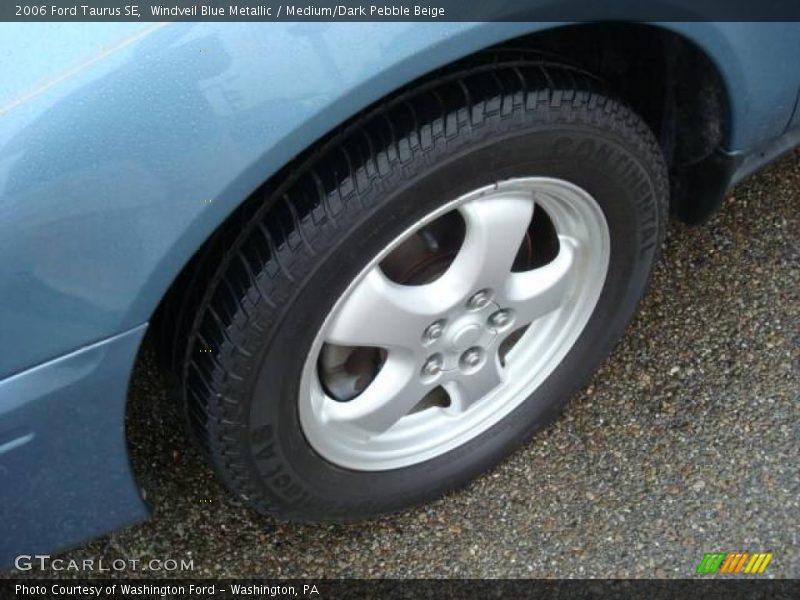 Windveil Blue Metallic / Medium/Dark Pebble Beige 2006 Ford Taurus SE