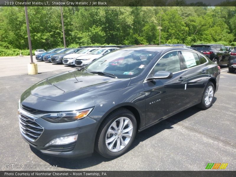 Shadow Gray Metallic / Jet Black 2019 Chevrolet Malibu LT