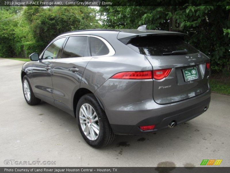 Corris Grey Metallic / Ebony 2019 Jaguar F-PACE Prestige AWD