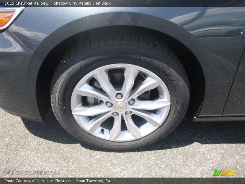 Shadow Gray Metallic / Jet Black 2019 Chevrolet Malibu LT
