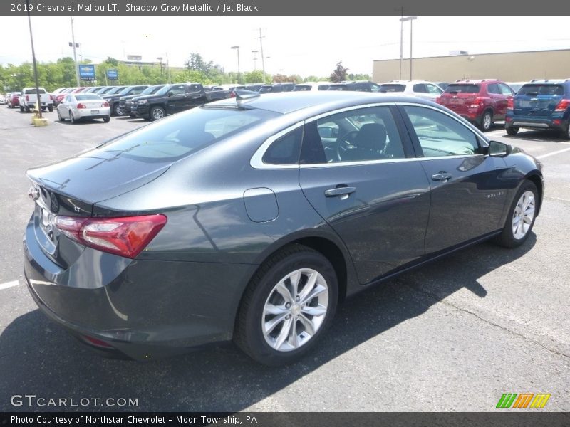 Shadow Gray Metallic / Jet Black 2019 Chevrolet Malibu LT