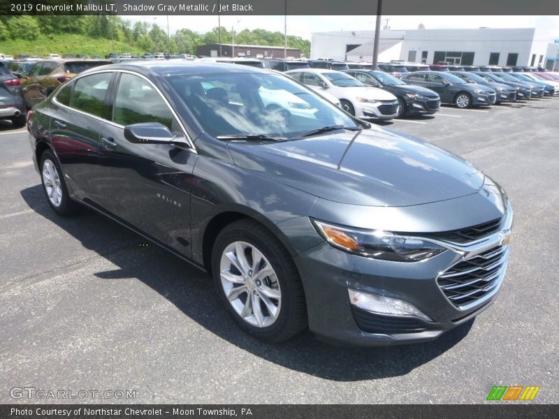 Shadow Gray Metallic / Jet Black 2019 Chevrolet Malibu LT