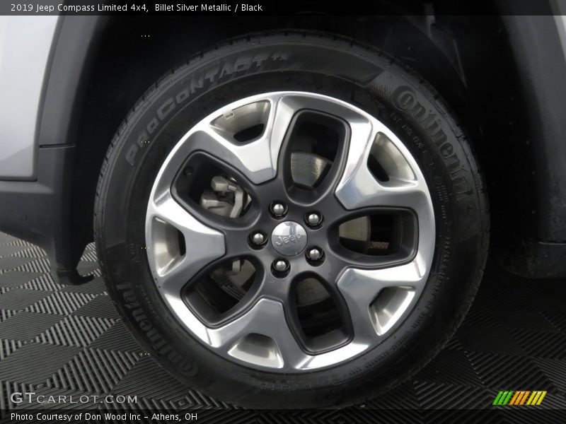 Billet Silver Metallic / Black 2019 Jeep Compass Limited 4x4