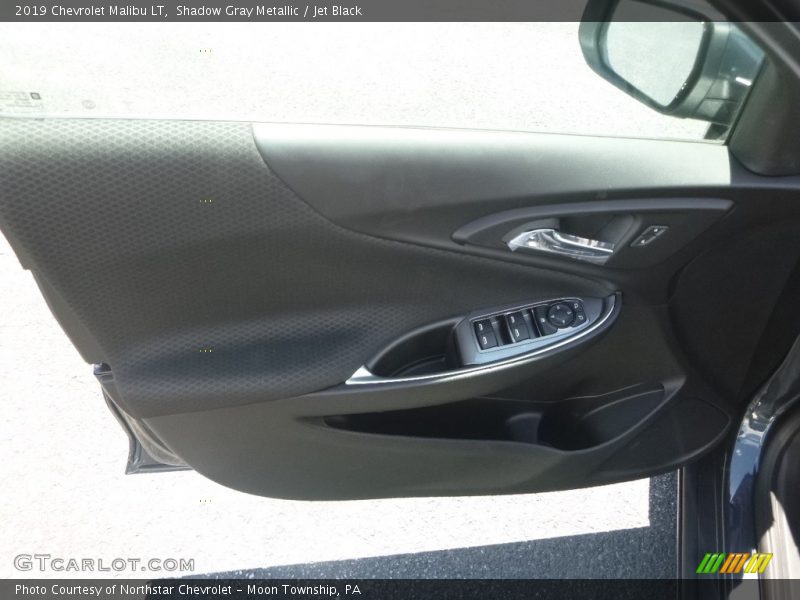 Shadow Gray Metallic / Jet Black 2019 Chevrolet Malibu LT