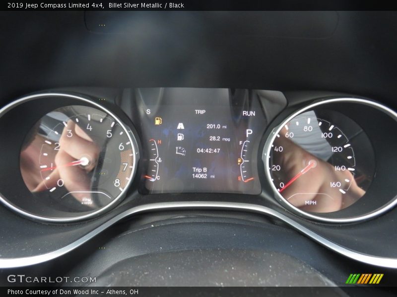 Billet Silver Metallic / Black 2019 Jeep Compass Limited 4x4